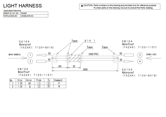 Manual Diagrama Eléctrico - Hidráulico Excavadora Hitachi ZX68USR-5A