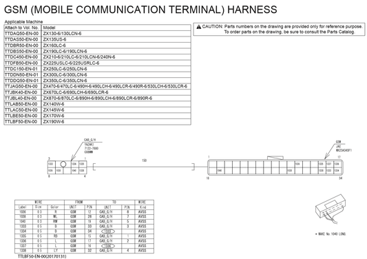 Manual Diagrama Eléctrico Excavadora sobre Ruedas Hitachi ZX 170W-6