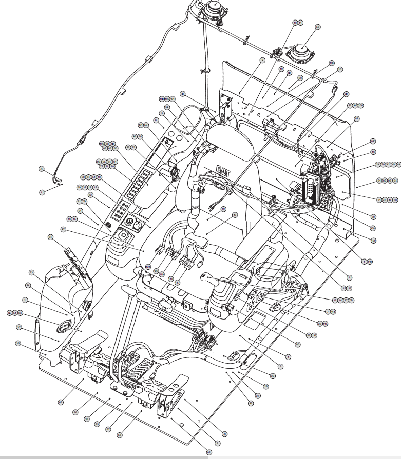Manual Diagrama Sistema Eléctrico Excavadoras Caterpillar 320D y 323D