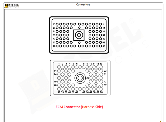 Manual Diagrama de Cableado Eléctrico Completo Motor Caterpillar 3126B (BKD,G3E,1AJ,8YL,CKM,CRP,7AS,8SZ,9SZ)