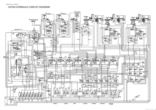 Manual Diagrama de Circuitos Eléctricos Grúa Hitachi Sumitomo SCX700