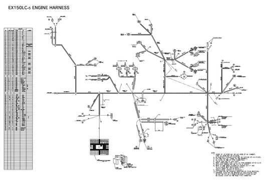 Manual Diagramas Eléctricos e Hidraúlicos Excavadora Hitachi EX 150LC-5, EX 160LC-5