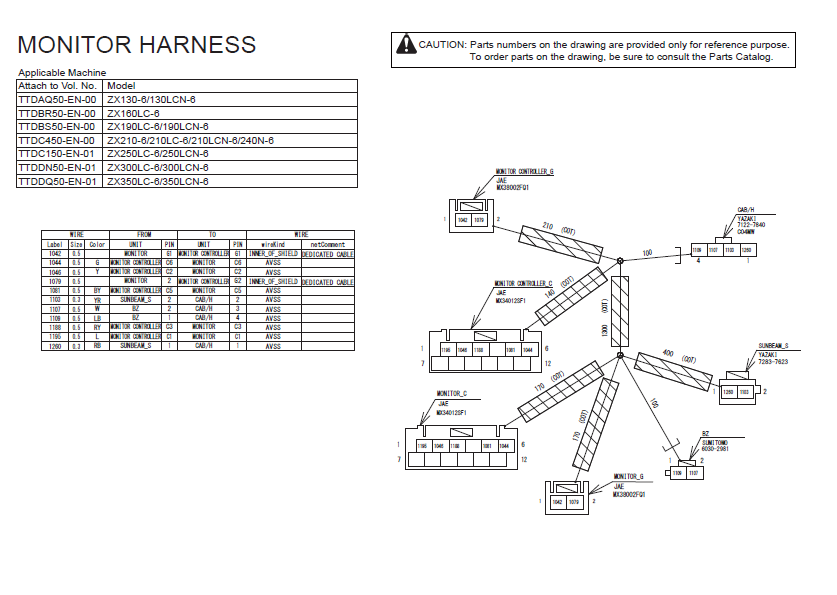 Manual Diagramas Eléctricos e Hidraúlicos Excavadora Hitachi ZX190-6 a ZX350-6