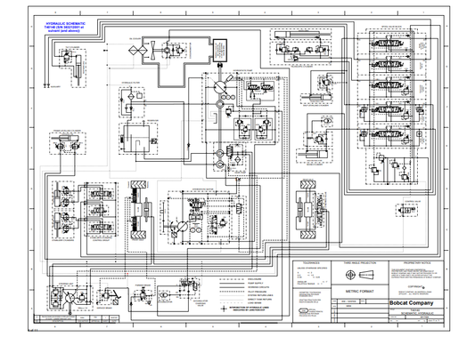 Manual Diagramas Hidraulicos Manipulador Telescopico Bobcat T40140