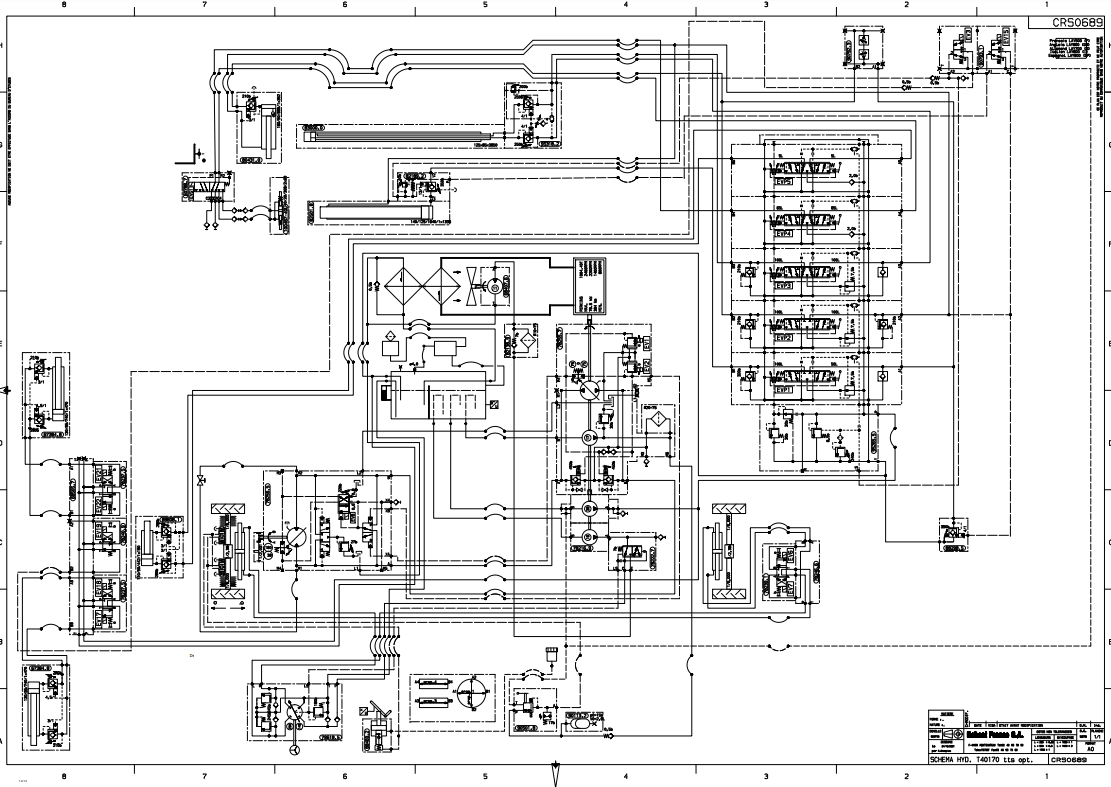 Manual Diagramas Hidraulicos Manipulador Telescopico Bobcat T40170