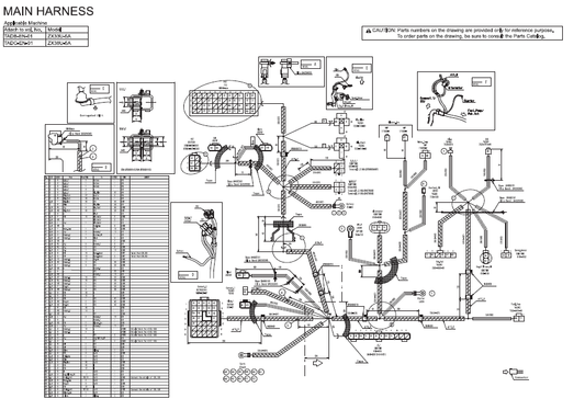 Manual Diagramas de Circuitos Eléctricos Excavadora Hitachi ZX38U-5A