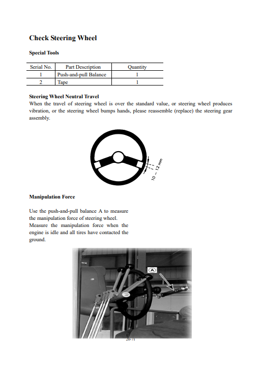 Manual Instalación y Mantenimiento Motoniveladora Hyundai HG190