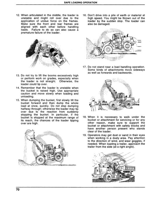 Manual Operación Cargador Hitachi LX300-7