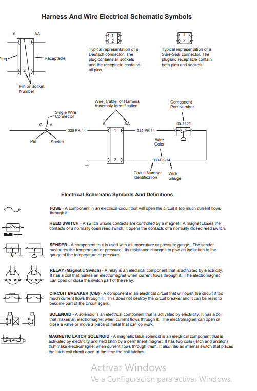Manual Sistema Eléctrico Excavadora Caterpillar 311B y 312B