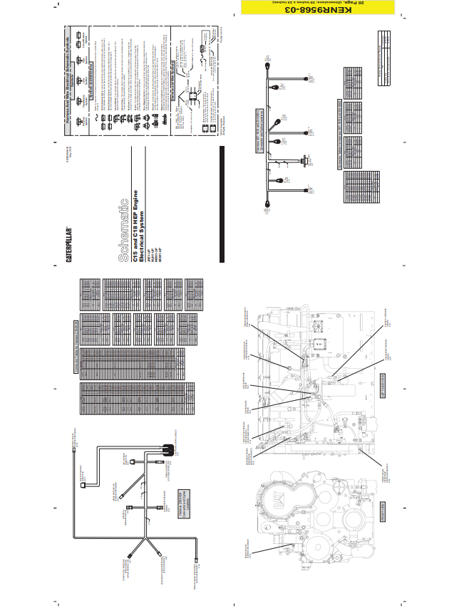 Manual Sistema Eléctrico Motor Caterpillar C15, C18 HEP