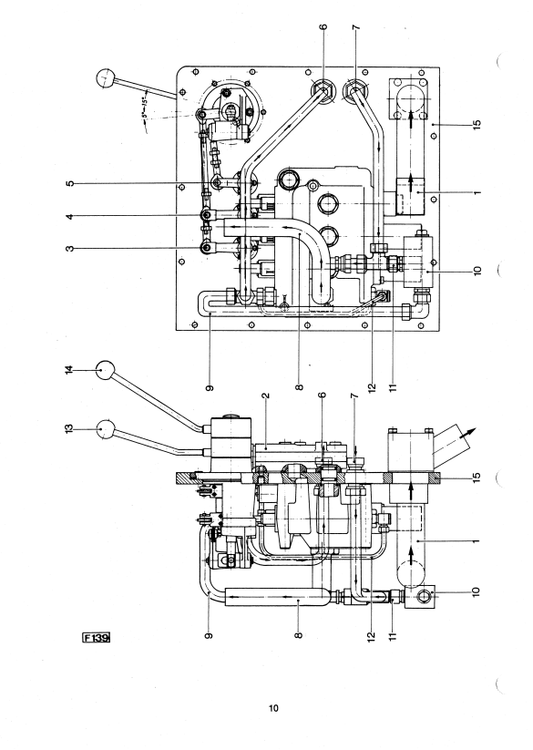 Manual Sistema Hidraulico Bulldozer Komatsu D600C, D600D, 600C, L600D