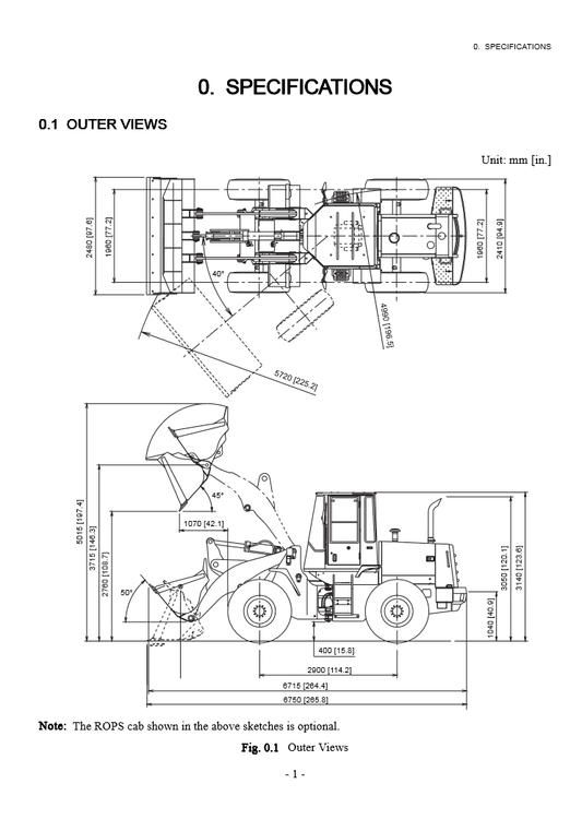 Manual Técnico Cargador Hitachi LX110-7