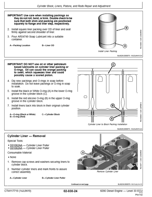 Manual Técnico Motor Diesel John Deere 6090