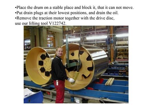 Manual de Ensamblaje y Reparación de Tambores Vibrocompactador Dynapac CC 422-522