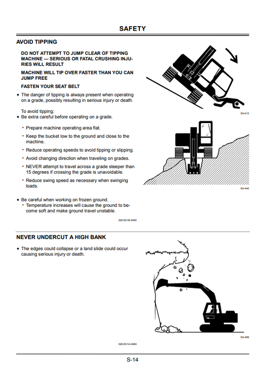 Manual de Operación Excavadora Hitachi 70- 70LC- 80SB- 80SBLC- 85US