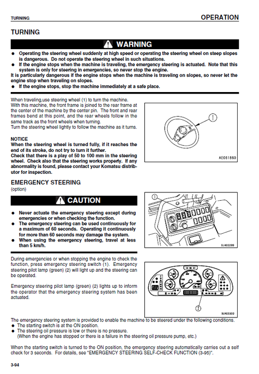 Manual de Operación y Manteniiento Cargador Komatsu WA380-5H - WA380H50051