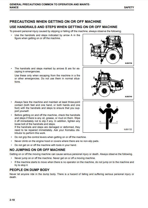 Manual de Operación y Mantenimiento Camión Japones Komatsu HM400-5 S.N 10155-UP