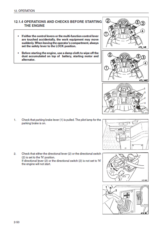 Manual de Operación y Mantenimiento Cargador Komatsu WA420-3H - WA420H30460 a WA420H30566