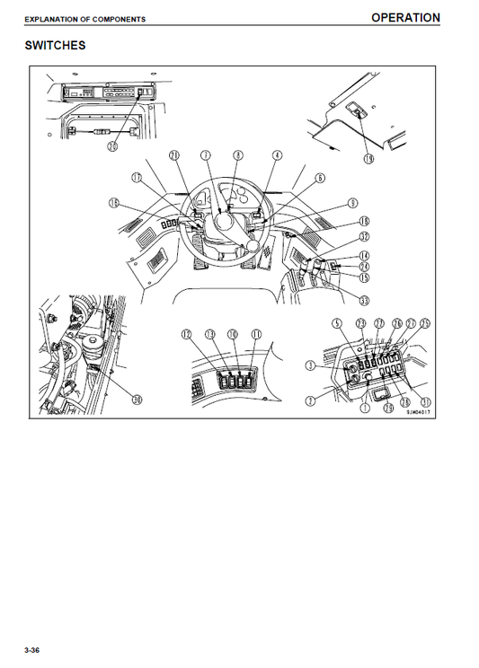Manual de Operación y Mantenimiento Cargador Komatsu WA470-5H - WA470H50051