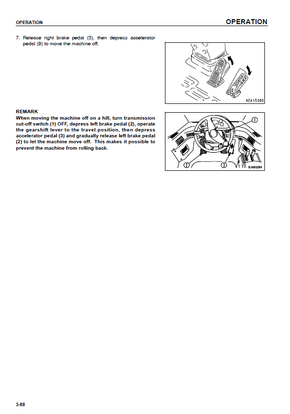 Manual de Operación y Mantenimiento Cargador Komatsu WA480-5H - H60409