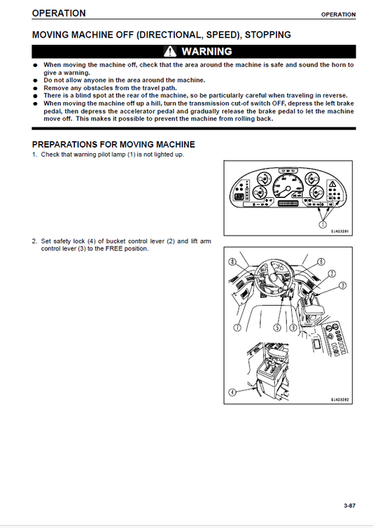 Manual de Operación y Mantenimiento Cargador Komatsu WA480-5H - WA480H50051