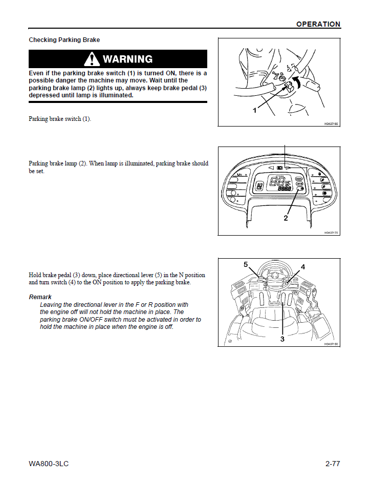 Manual de Operación y Mantenimiento Cargador Komatsu WA800-3LC