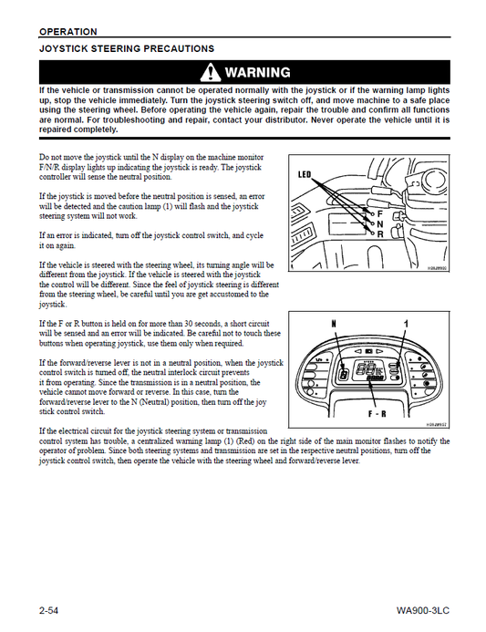 Manual de Operación y Mantenimiento Cargador Komatsu WA900-3LC