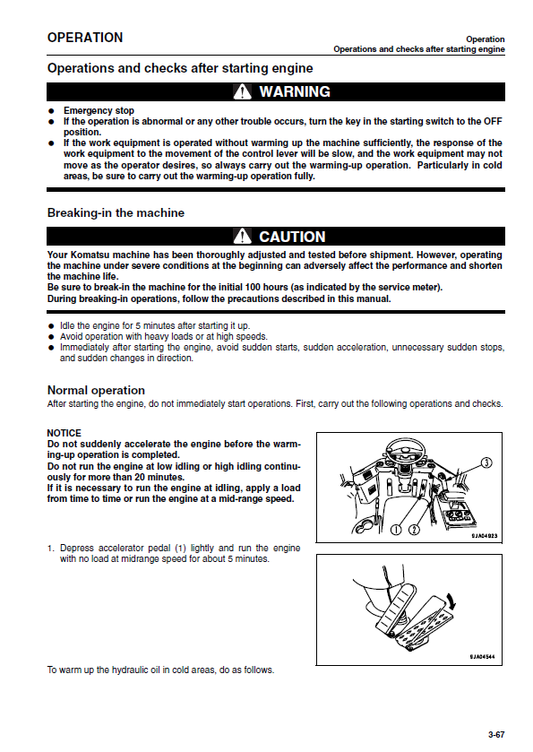 Manual de Operación y Mantenimiento Cargador WA250-5H - H50279