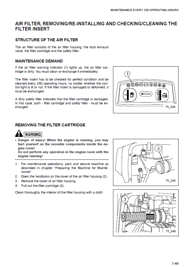 Manual de Operación y Mantenimiento Cargador Komatsu WA95-3 - 20672