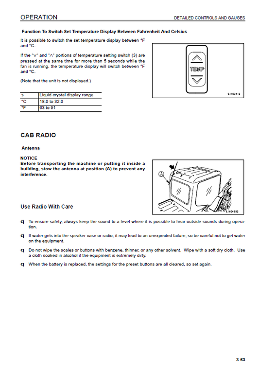 Manual de Operación y Mantenimiento Excacadora Hidraúlica PC750LC-7K, PC750SE-7K - K40001