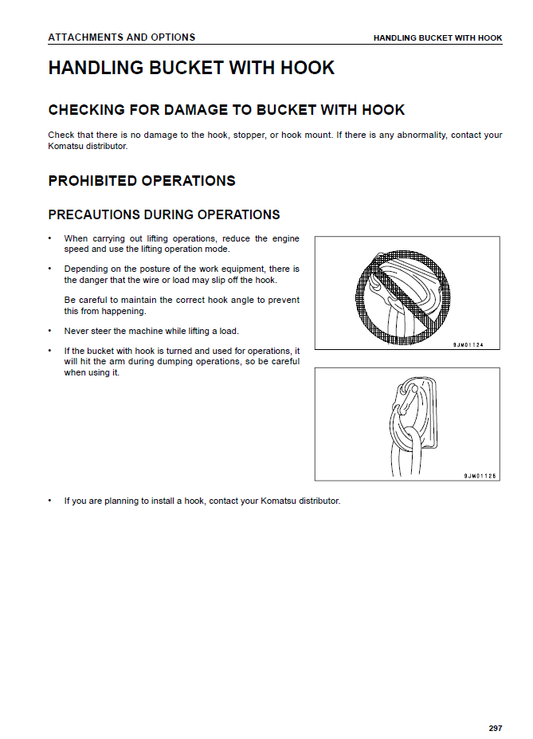 Manual de Operación y Mantenimiento Excavadora Hidraúlica Komatsu PC210-7K, PC210LC, PC210NLC-7K, PC230NHD-7K, PC240LC, PC240NLC-7K - K40001