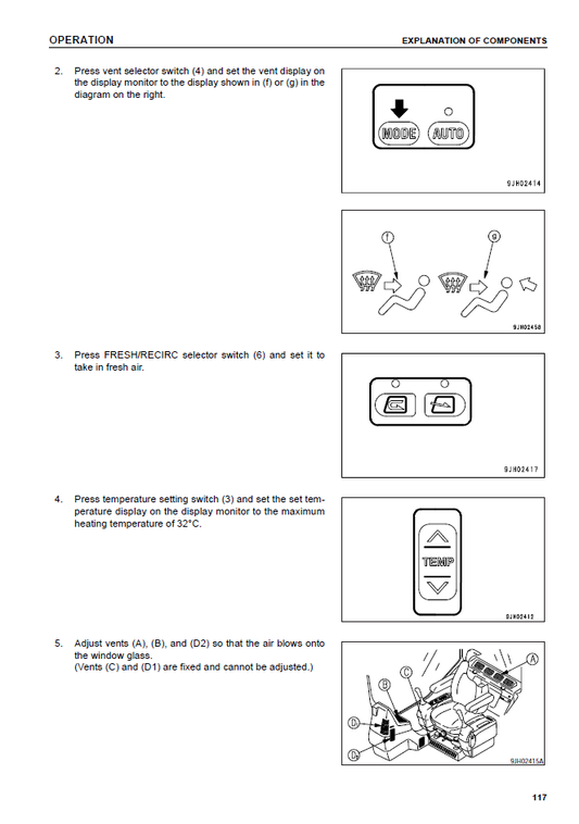 Manual de Operación y Mantenimiento Excavadora Hidraúlica Komatsu PC340LC-7K, PC340NLC-7K - K40001