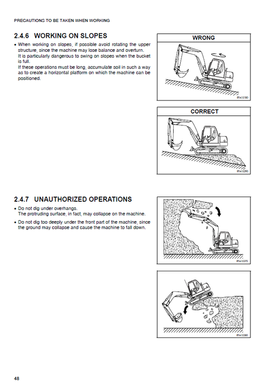 Manual de Operación y Mantenimiento Excavadora Hidraúlica Komatsu PC75R-2 - 22E5210001
