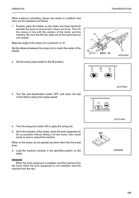 Manual de Operación y Mantenimiento Excavadora Hidraúlica Komatsu PW170ES-6K - K34001