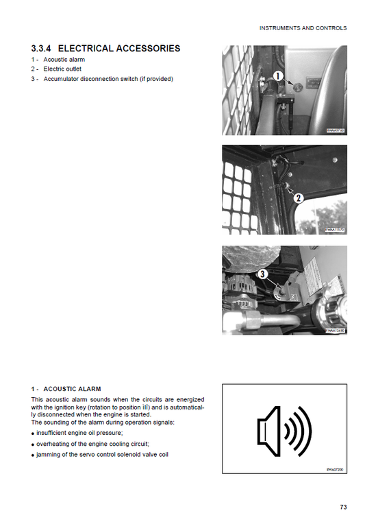 Manual de Operación y Mantenimiento Minicargador Komatsu SK815-5 - 37BF00902