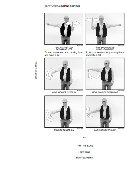 Manual de Operación y Mantenimiento Retroexcavadora Caterpillar 580M, 580M Turbo, 580 SM, 580SM+, 590SM