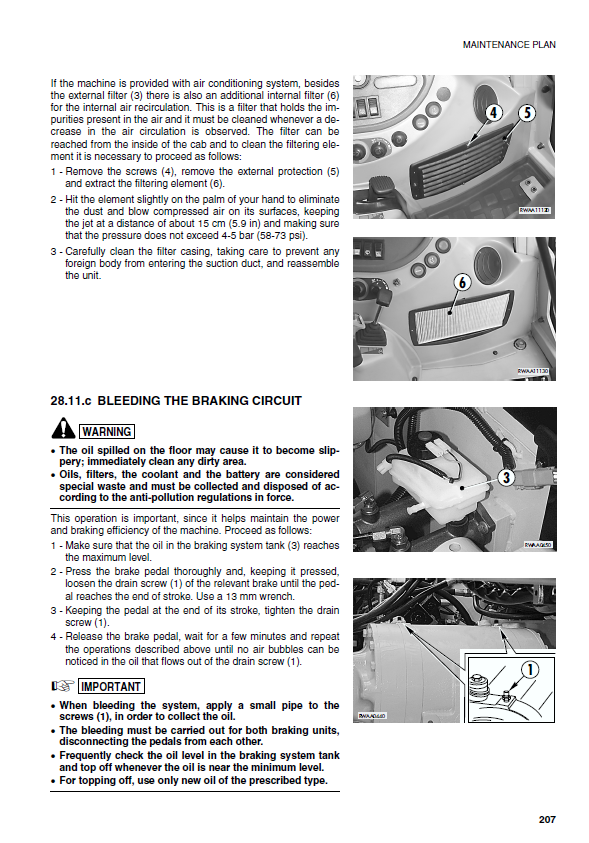 Manual de Operación y Mantenimiento Retroexcavadora Komatsu WB140PS-2 - 140F50098, WB150PS-2 - 150F50032