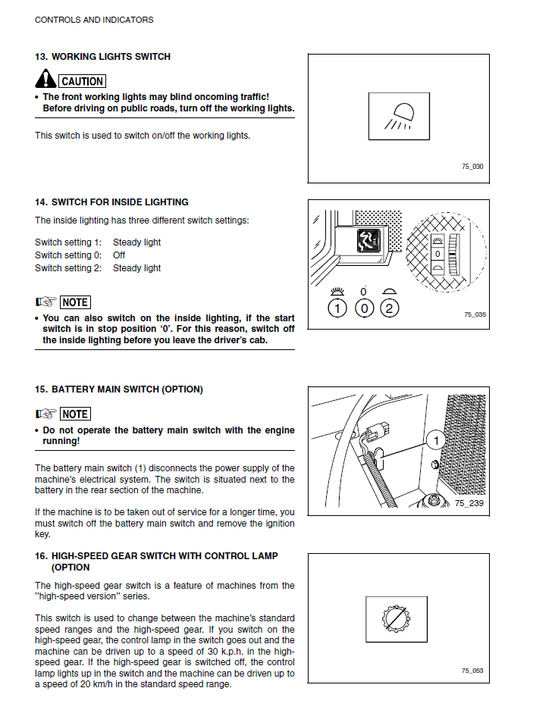 Manual de Operación y Mantenimiento Cargador Komatsu WA95-3 - HA980376 - HA980668, WA95-3 - H20651 - H20671