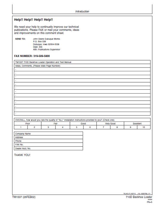 Manual de Operación y Test Retroexcavadora JCB 710D