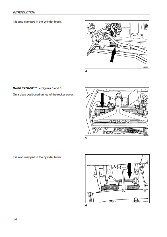 Manual de Operador Cosechadora New Holland TX62, TX63, TX64 plus, TX65 plus, TX66, TX67, TX68, Tx68