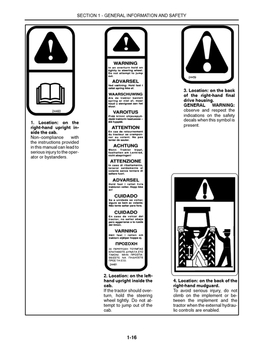 Manual de Operador Tractor Case JX1080U, JX1090U, JX1100U