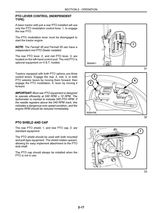 Manual de Operadores Farmall Case 40, 45