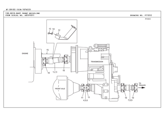 Manual de Partes Camión Articulado Terex TA30