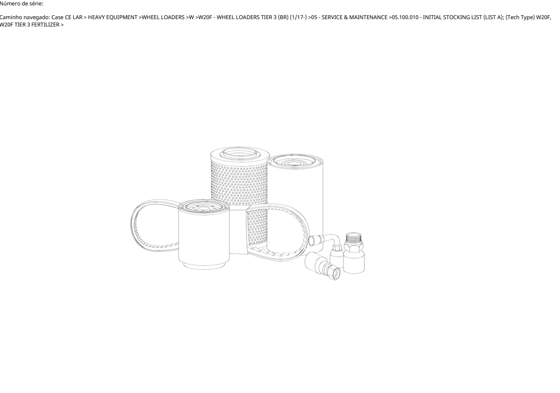 Manual de Partes Cargador Frontal Case W20F