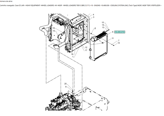 Manual de Partes Cargador Frontal Case W20F