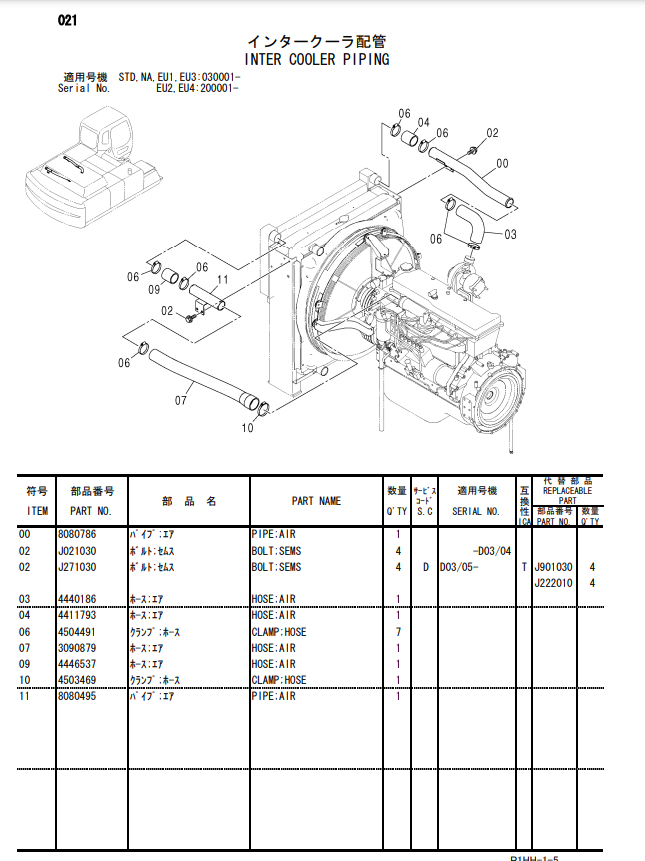 Manual de Partes Excavadora Hidraúlica ZX330 • ZX330LC • ZX350LC • ZX350LCN - ZX350H • ZX350LCH - ZX350K • ZX350LCK - ZX370 • 370MT