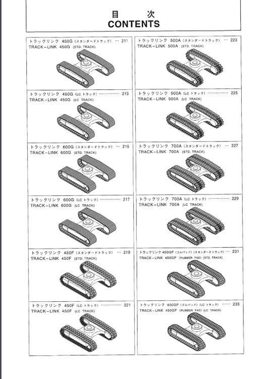 Manual de Partes Excavadora Hitachi EX 60-5