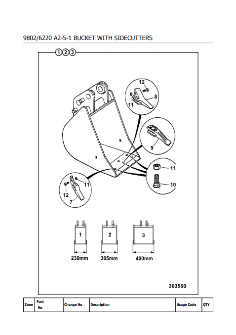 Manual de Partes Retroexcavadora JCB 1CX