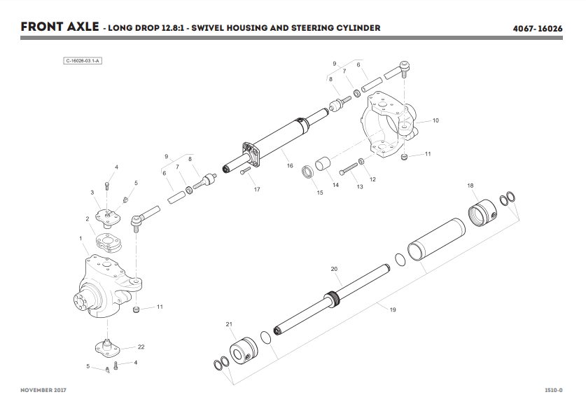 Manual de Partes Retroexcavadora Terex - Mecalac TLB830CM Tier 3