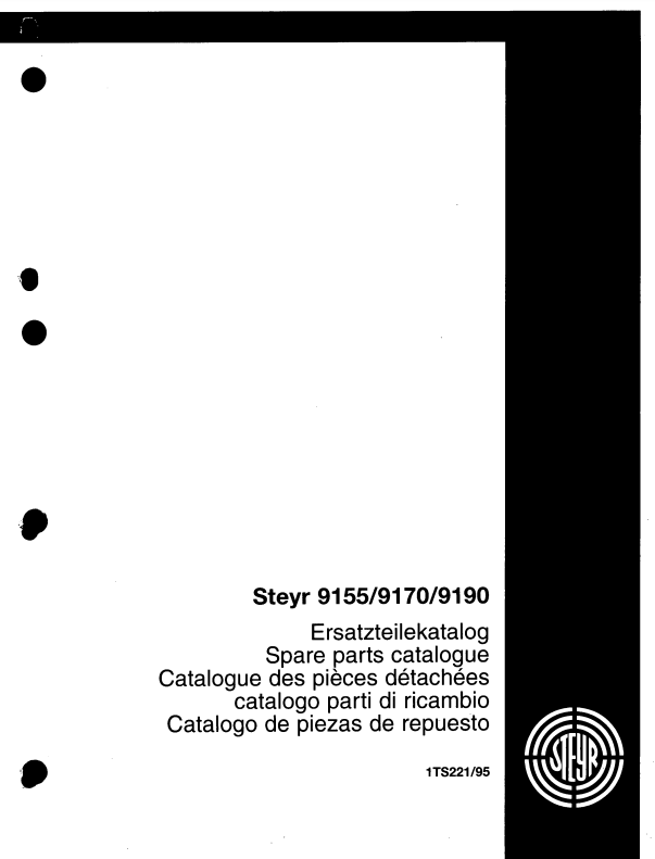 Manual de Partes Tractor Case - Steyer 9155, 9170, 9190